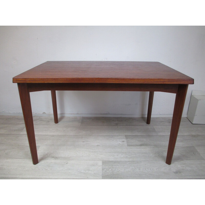 Vintage Extendable Dining Table, Denmark, 1970s