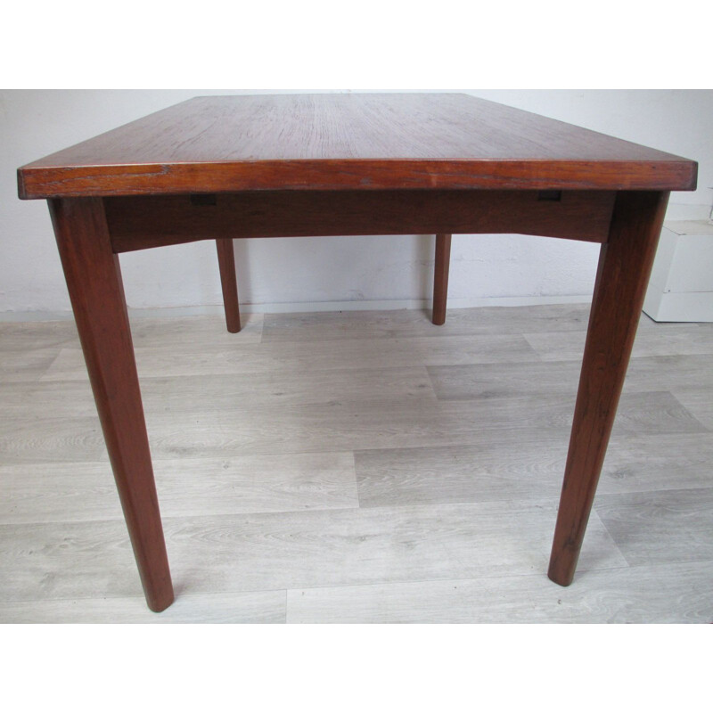 Vintage Extendable Dining Table, Denmark, 1970s