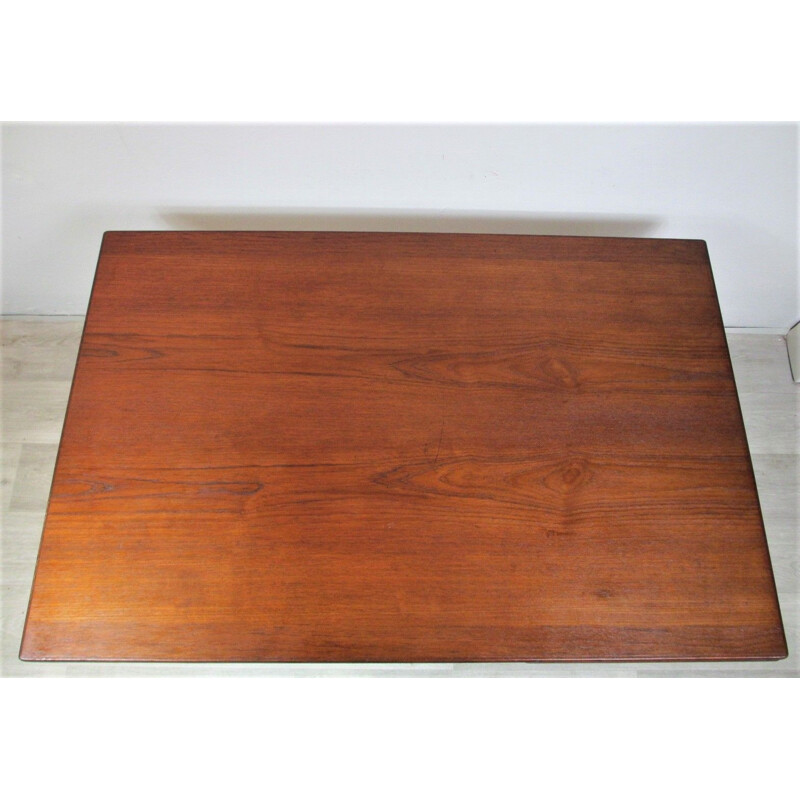 Vintage Extendable Dining Table in Teak, 1970s