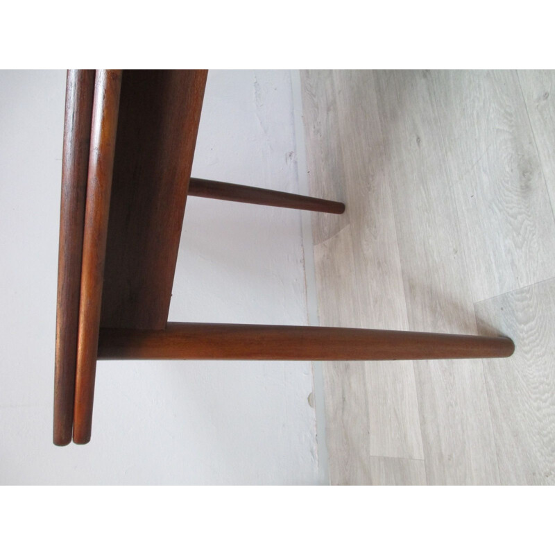 Vintage Extendable Dining Table in Teak, 1970s