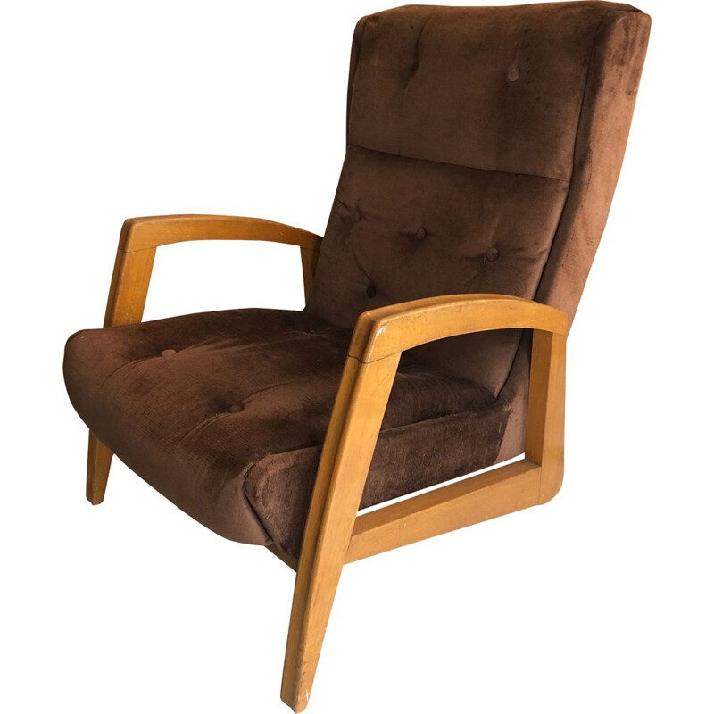 Paire de fauteuils vintage FS144 Steiner, 1950