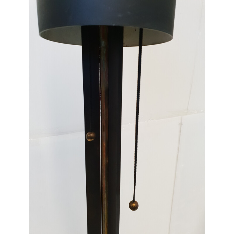 Lámpara de pie vintage de Maison Arlus 1950