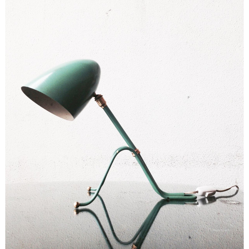 Vintage zoömorfe tafellamp, Frankrijk 1950
