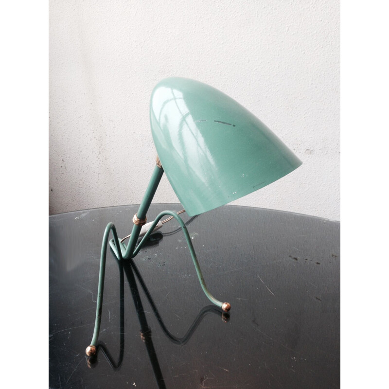 Lampe de table vintage zoomorphe, France 1950