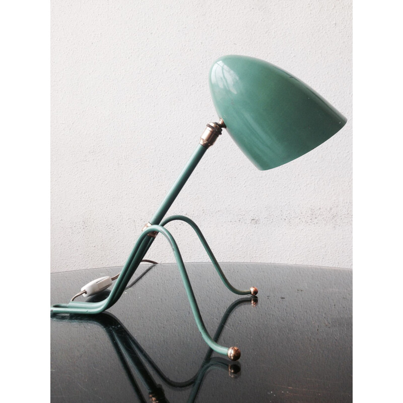 Vintage Zoomorph Tischlampe, Frankreich 1950