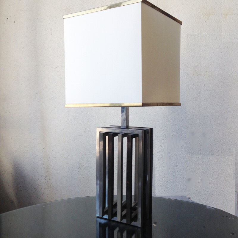 Lampe vintage Sculpture par Romeo Rega, 1970