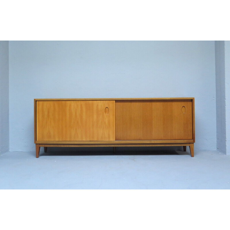 Vintage sideboard with sliding doors , 1960s