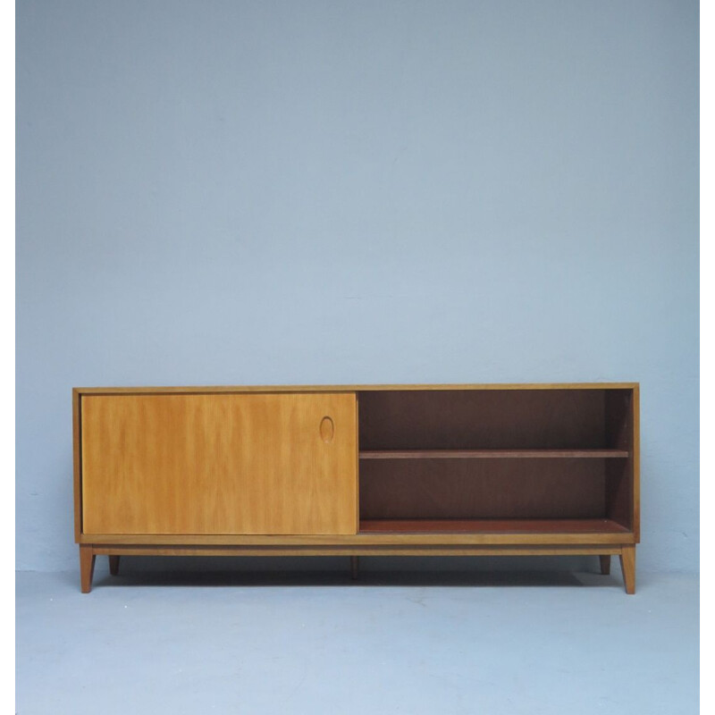 Vintage sideboard with sliding doors , 1960s