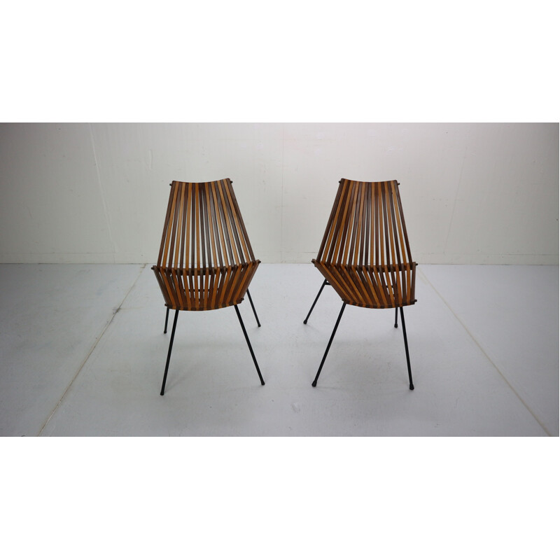 Set of 2 chairs by Dirk Van Sliedregt for Rohe Noordwolde, 1960s