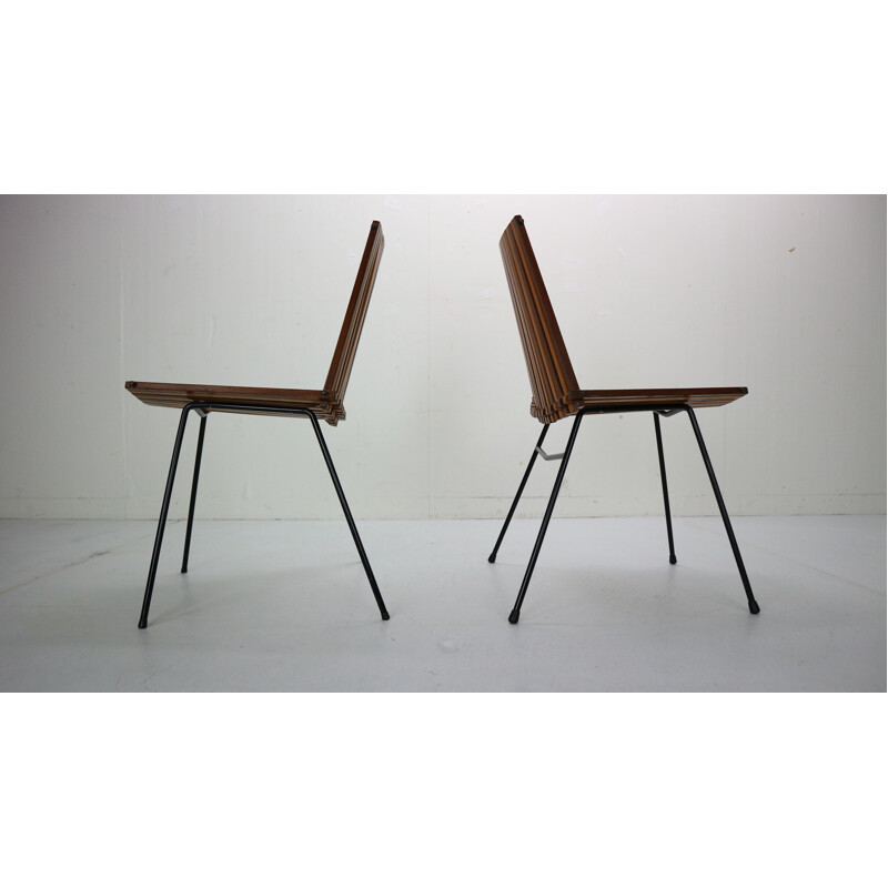 Set of 2 chairs by Dirk Van Sliedregt for Rohe Noordwolde, 1960s