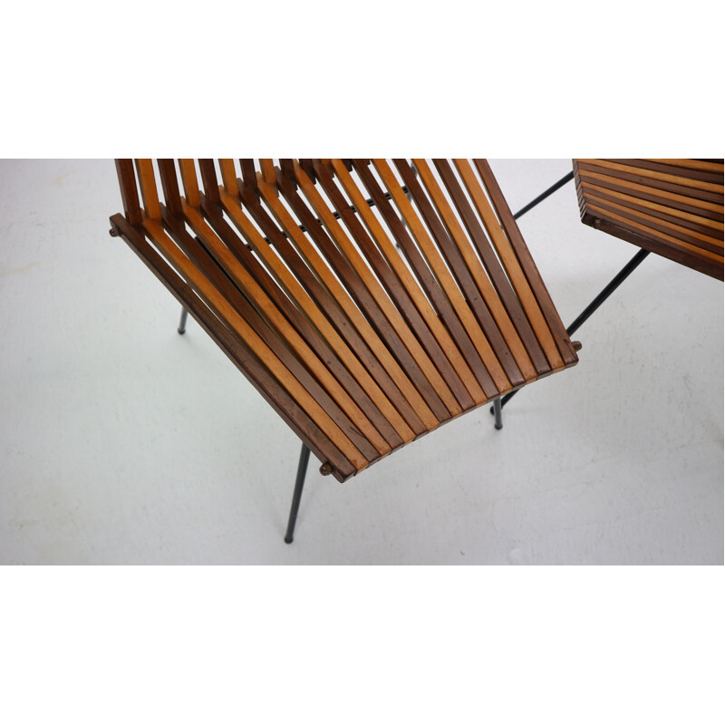 Set of 2 chairs by Dirk Van Sliedregt for Rohe Noordwolde, 1960s
