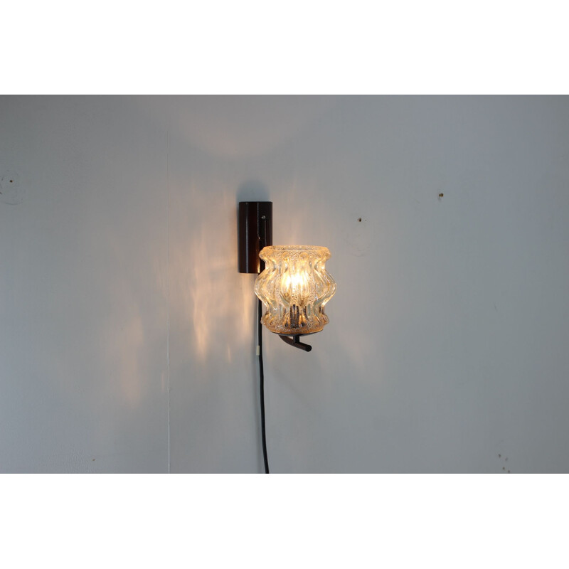 Vintage wall lamp by Pavel Hlava, 1960