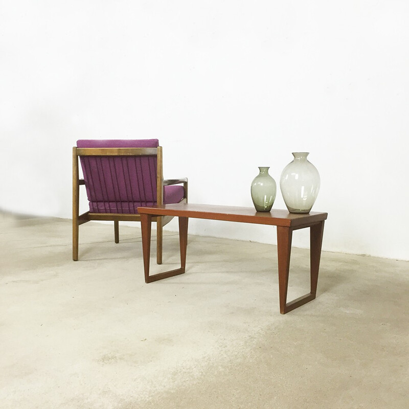 Odder Furniture side table model 35 in teak, Aksel KJERSGAARD - 1960s