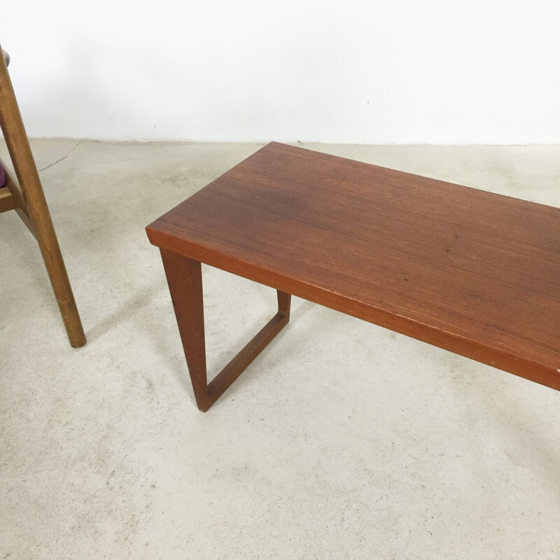 Odder Furniture side table model 35 in teak, Aksel KJERSGAARD - 1960s