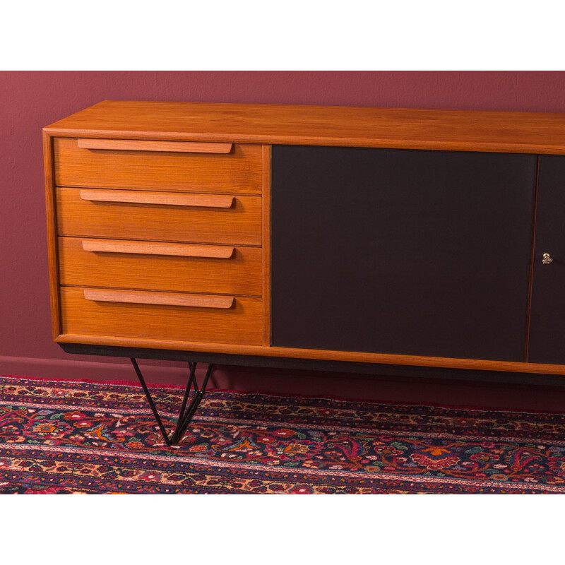 Vintage teak sideboard by WK Möbel from the 1960