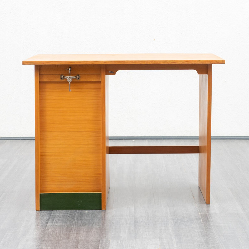 Vintage small desk, industrial style 1950