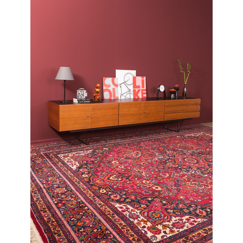 Vintage walnut sideboard from 1960