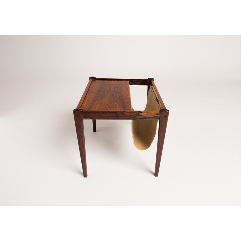 Vintage rosewood side table magazine mack, Danish 1960