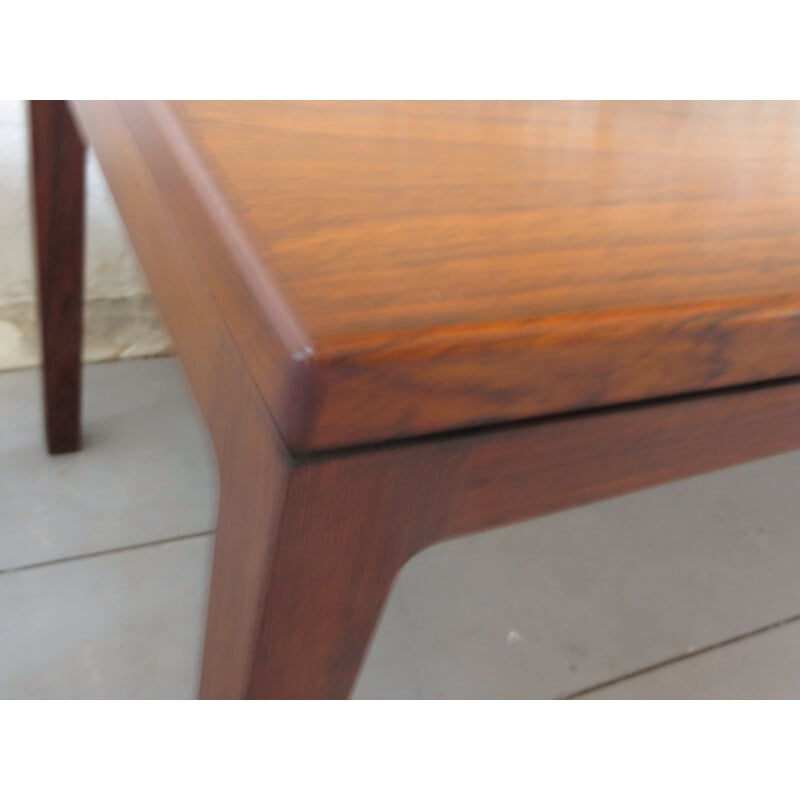 Vintage coffee table in rosewood and ceramic tiles, Denmark 1960