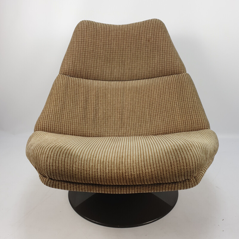 Vintage F511 Lounge Chair by Geoffrey Harcourt for Artifort, 1960s 