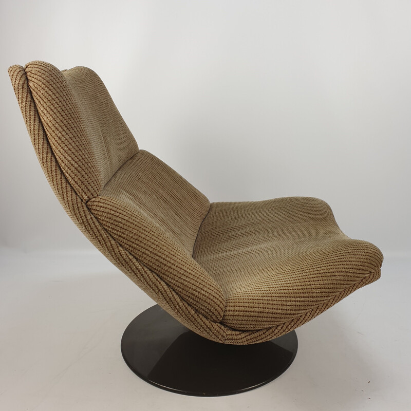 Vintage F511 Lounge Chair by Geoffrey Harcourt for Artifort, 1960s 