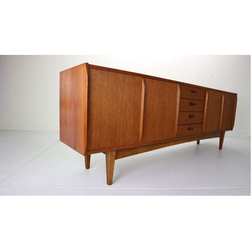 Buffet en teck vintage, design danois, Danemark , 1960