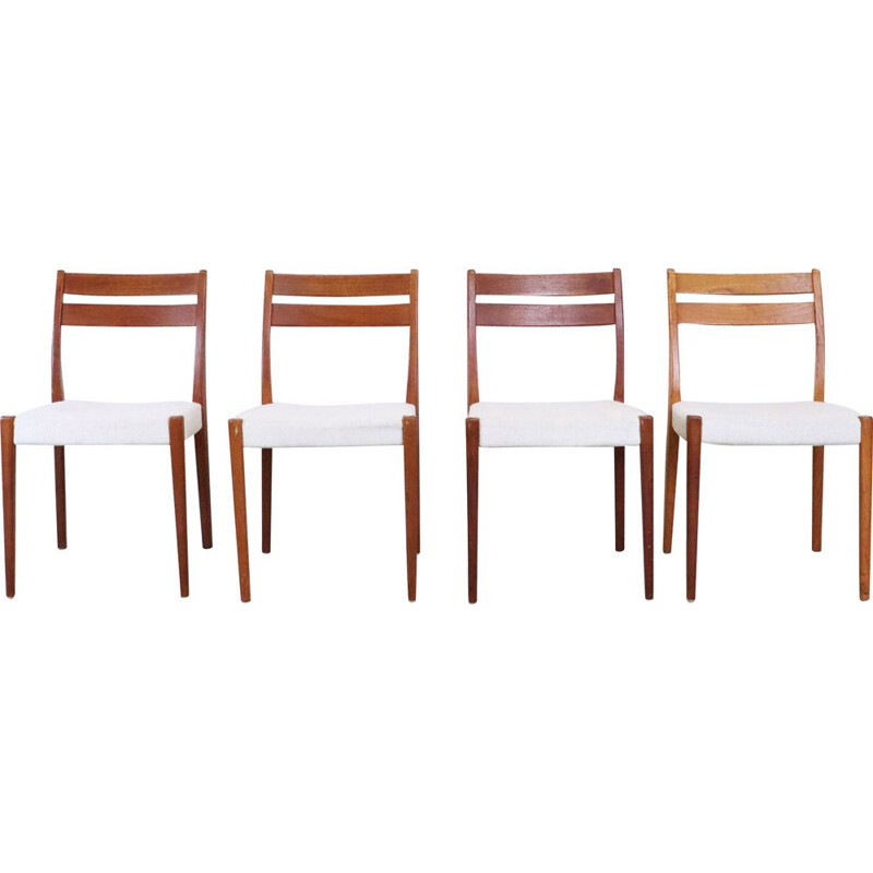 Set of 4 vintage chairs by Svegards from Markaryd, Sweden, 1960s