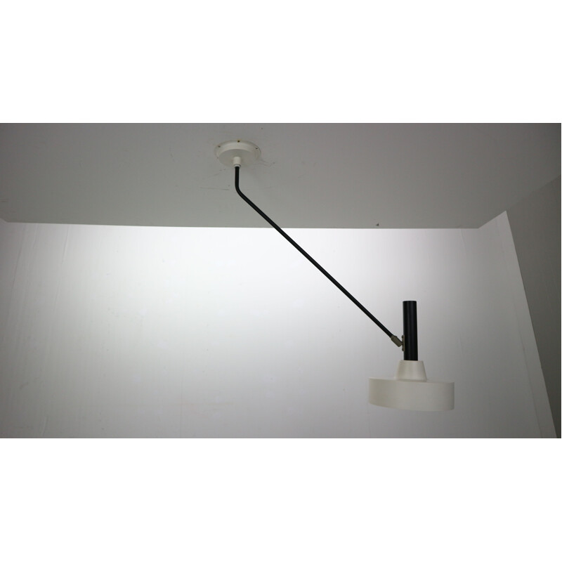 Wall or ceiling lamp, Model "190 B" by Willem Hagoort, Netherlands, 1950s