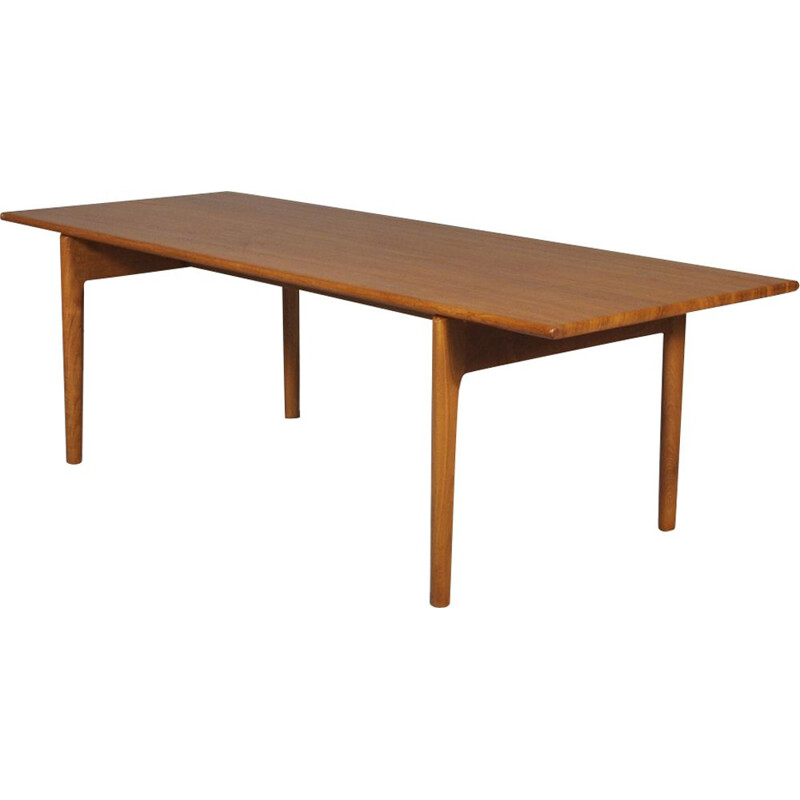 Vintage AT-15 Coffee Table by Hans J. Wegner for Andreas Tuck, 1960s