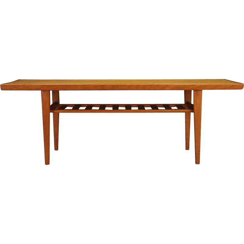 Vintage danish coffee table in teak, 1960