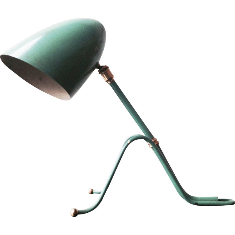Vintage zoomorphic table lamp, France 1950
