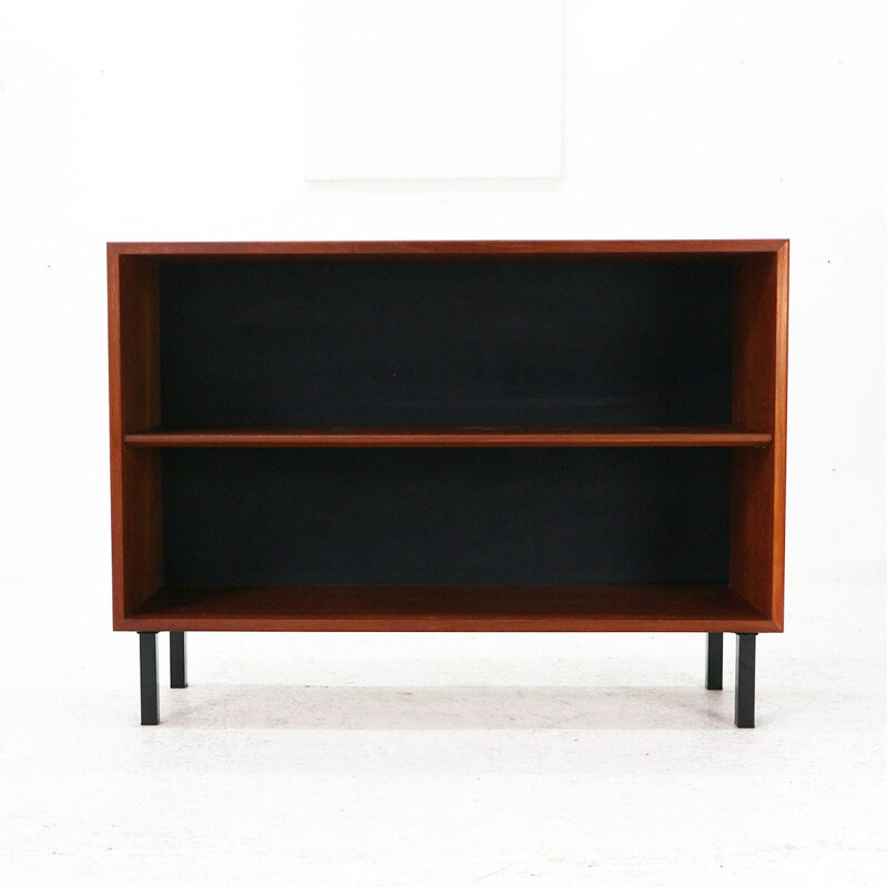 Vintage Danish teak bookshelf by B. Mogensen for Søborg Møbler, 1960s