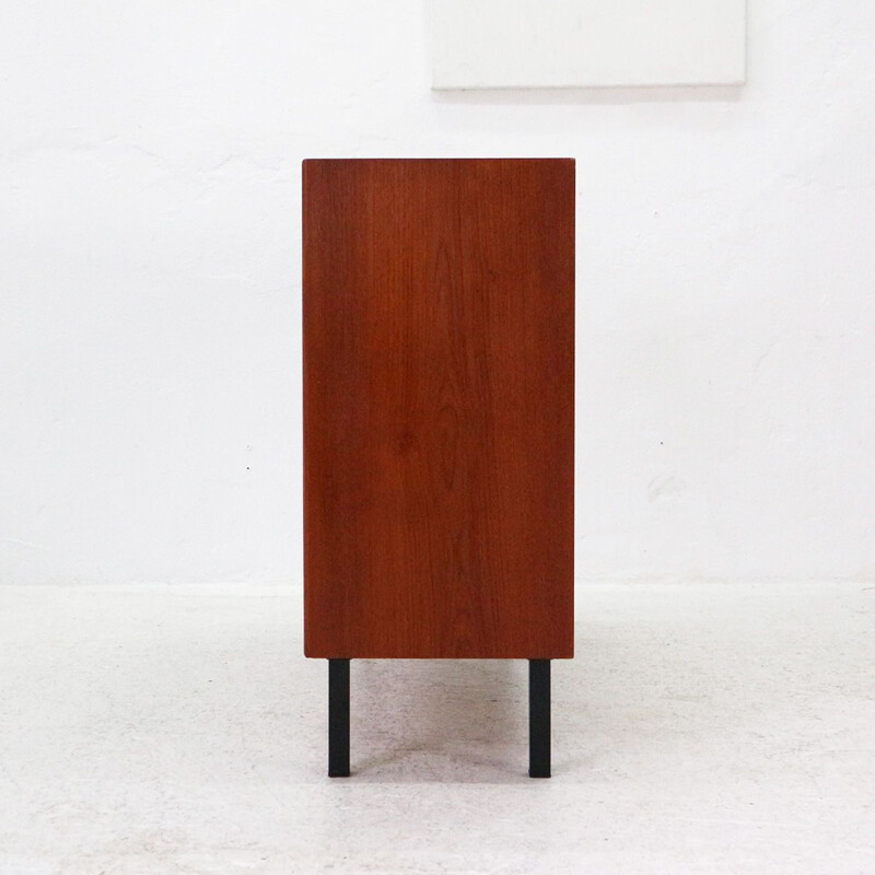 Vintage Danish teak bookshelf by B. Mogensen for Søborg Møbler, 1960s