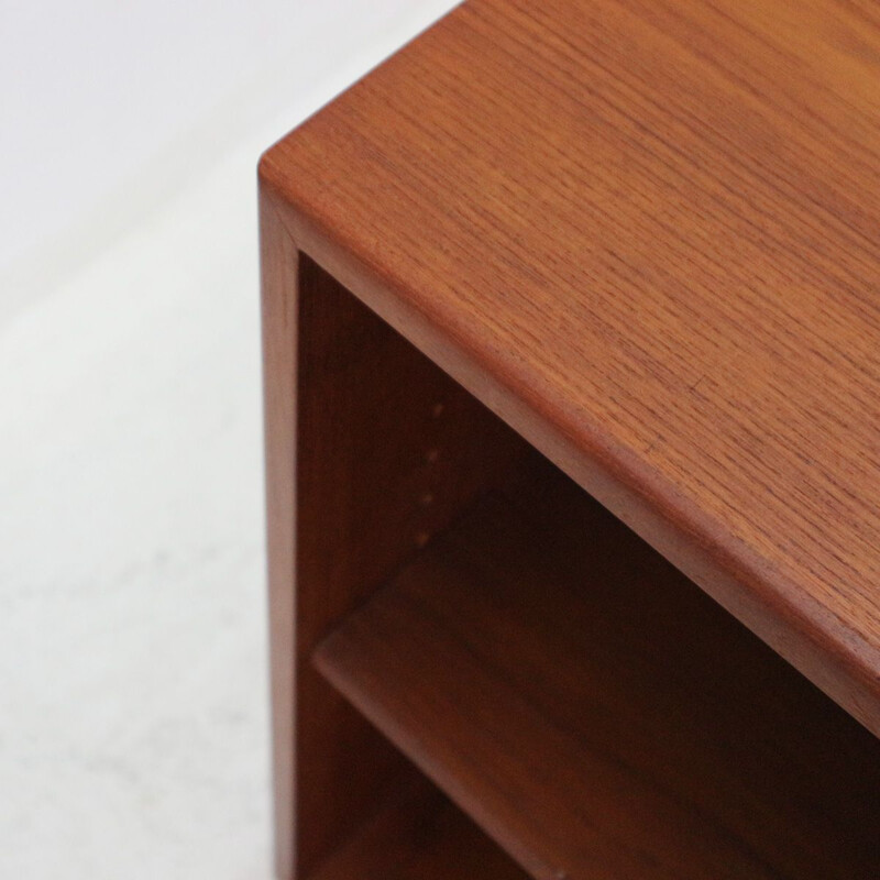 Vintage Danish teak bookshelf by B. Mogensen for Søborg Møbler, 1960s