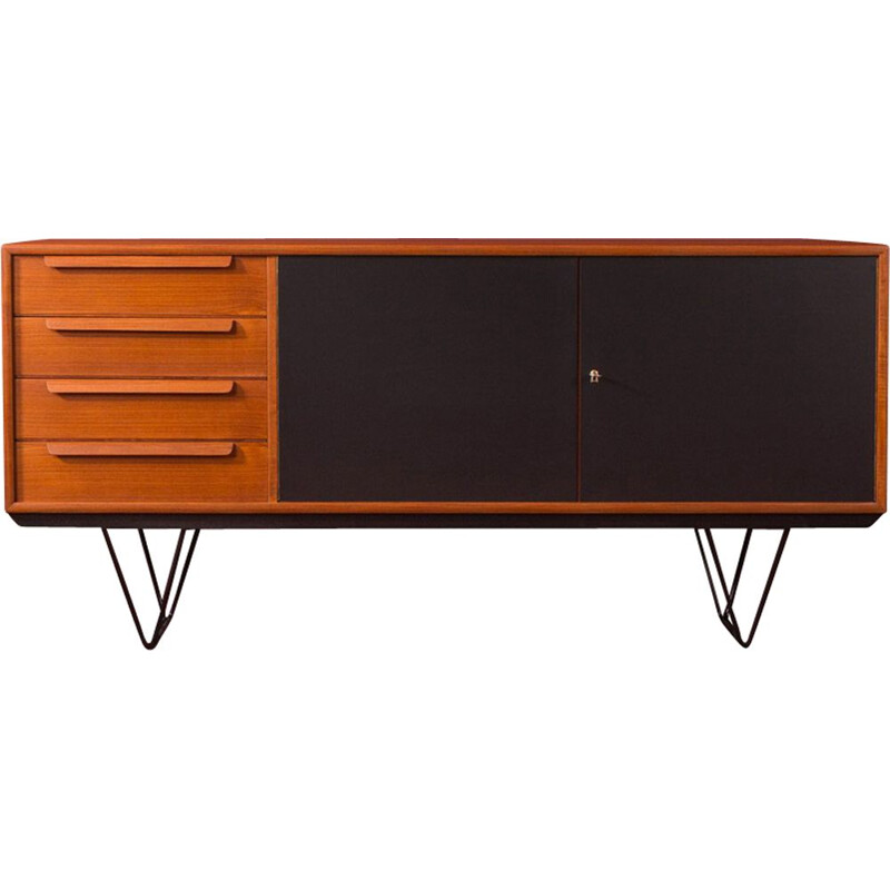 Vintage teak sideboard by WK Möbel from the 1960