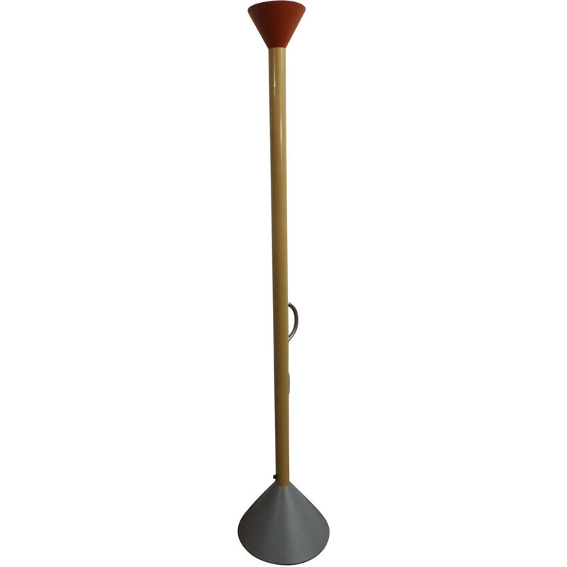 Vintage floor lamp memphis design from Ettore Sottsass Produced by Artemide 1980