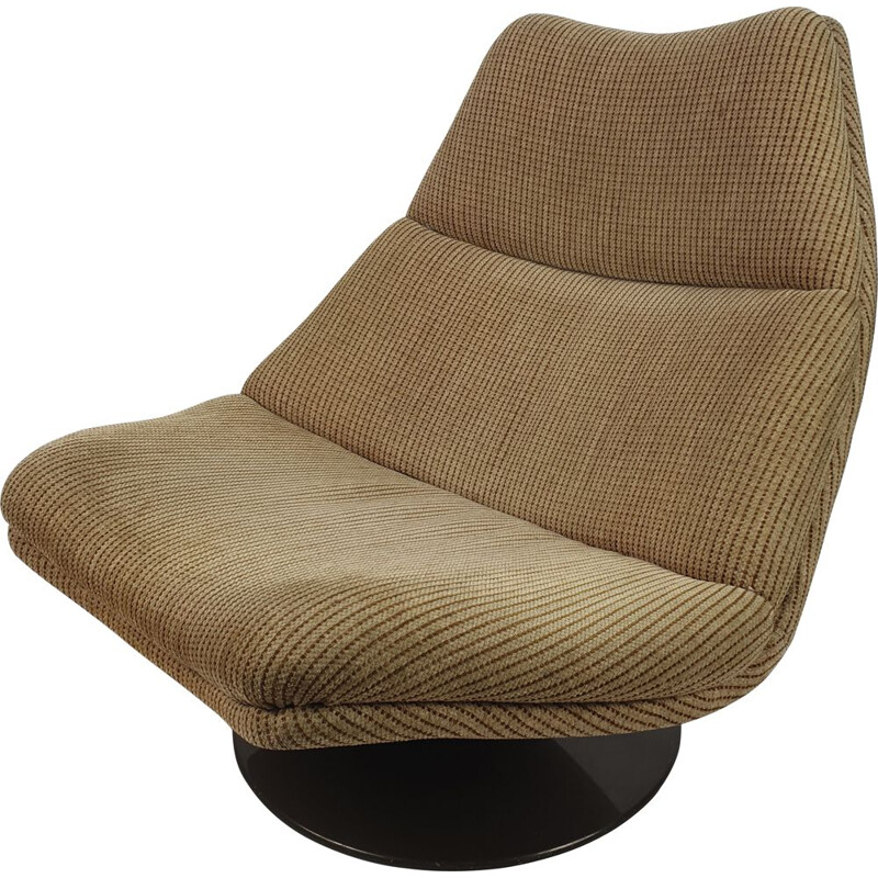 Vintage F511 Lounge Chair by Geoffrey Harcourt for Artifort, 1960s 