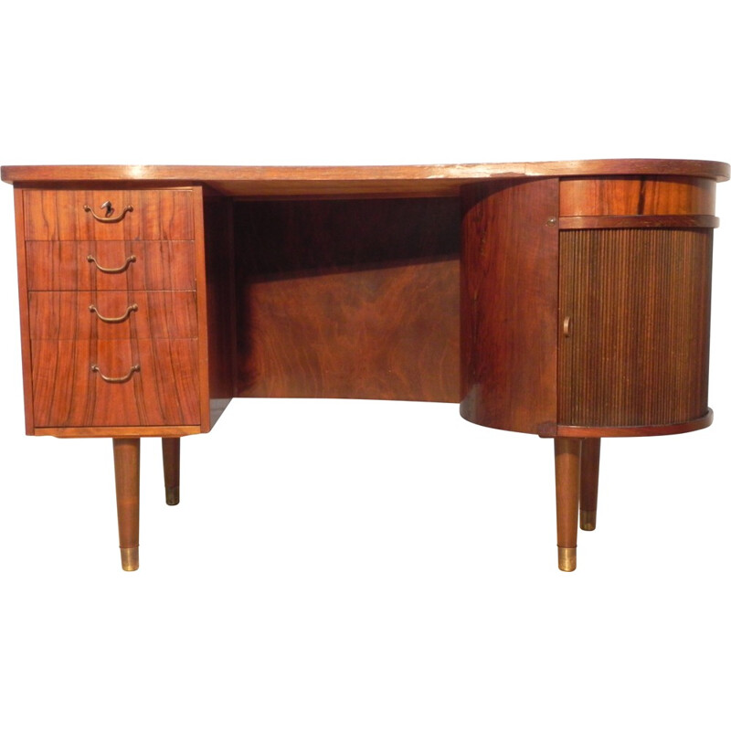 Vintage 54 desk in rosewood, Kai KRISTIANSEN - 1950s
