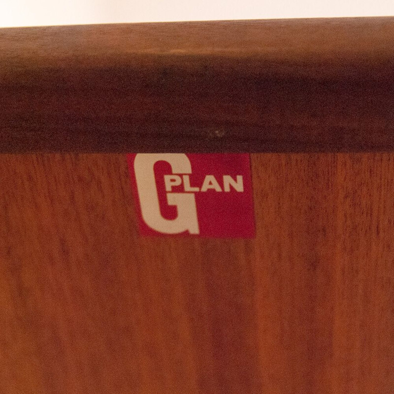 G-Plan teak and glass coffee table, 1960s