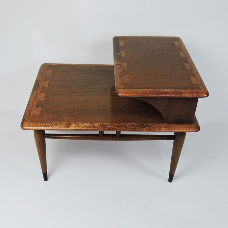 Set of 2 vintage side tables by Andre Bus for Lane Acclaim, 1950s
