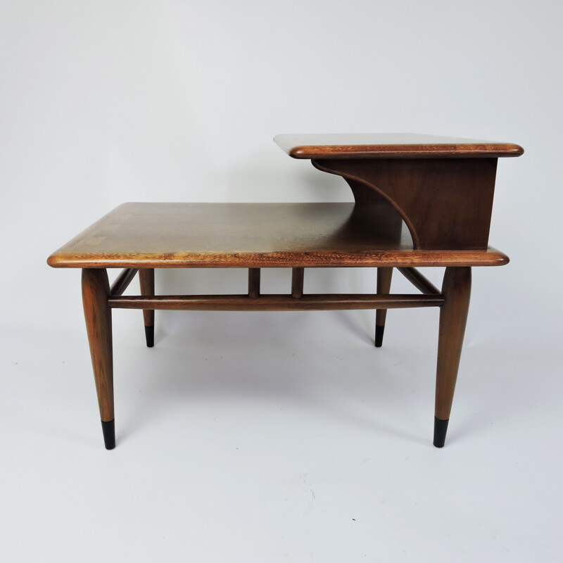 Ensemble de 2 tables d'appoint vintage par Andre Bus pour Lane Acclaim, 1950