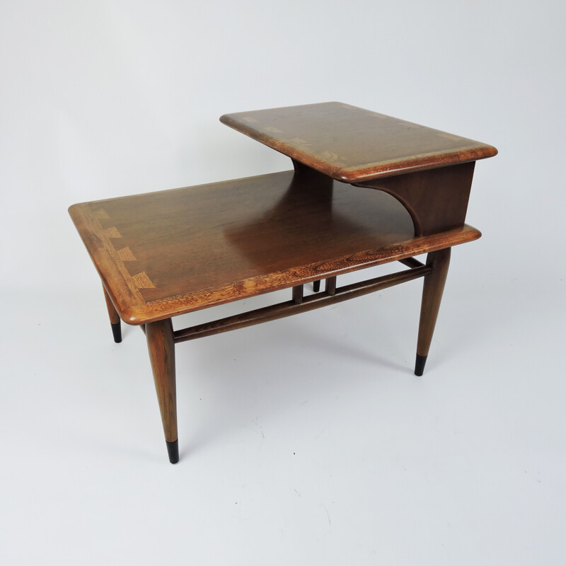 Ensemble de 2 tables d'appoint vintage par Andre Bus pour Lane Acclaim, 1950