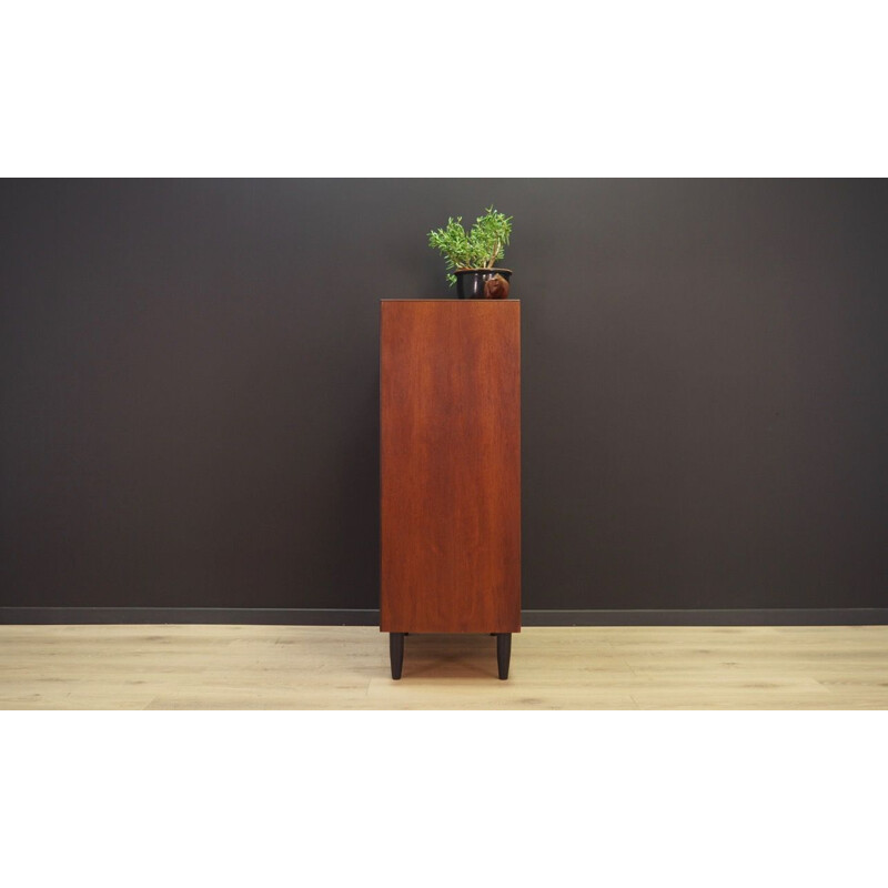 Vintage teak chest of drawers danish design 1970