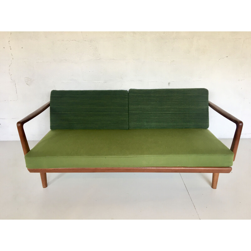 Vintage bench by Peter 00Hvidt and Orla Munlgaard-Nielsen for France-Son, Denmark, 1960