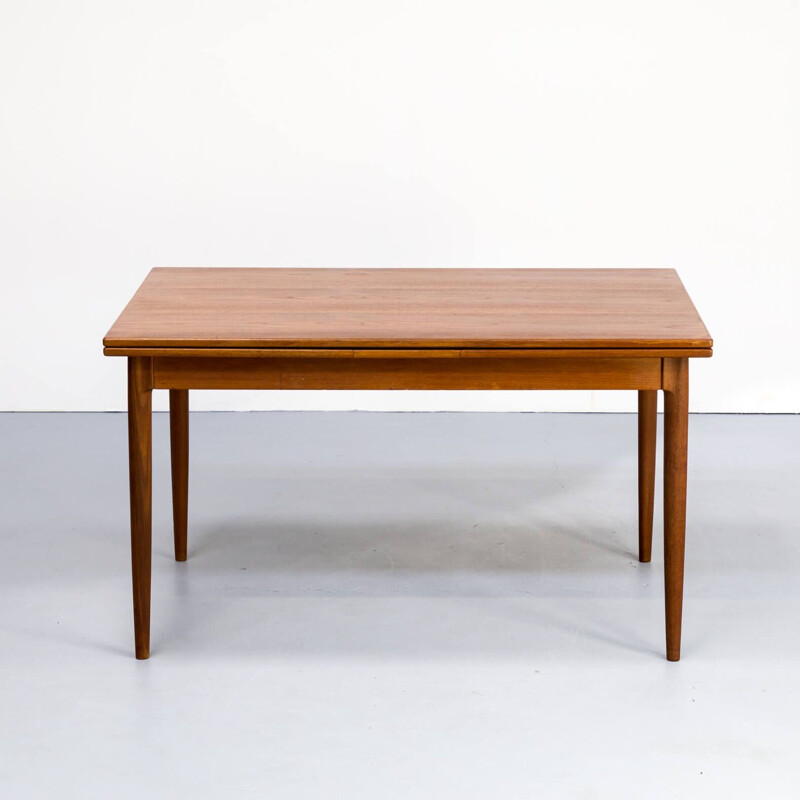 Vintage Niels Otto Møller extendable dining table "model no 12" for J.L. Møllers 1960