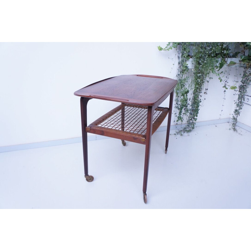 Vintage Teak Servierwagen Johannes Andersen 1960