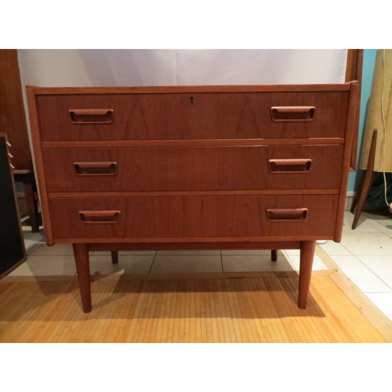 Danish chest of drawers in teak N. TIBERGAARD - 1960s