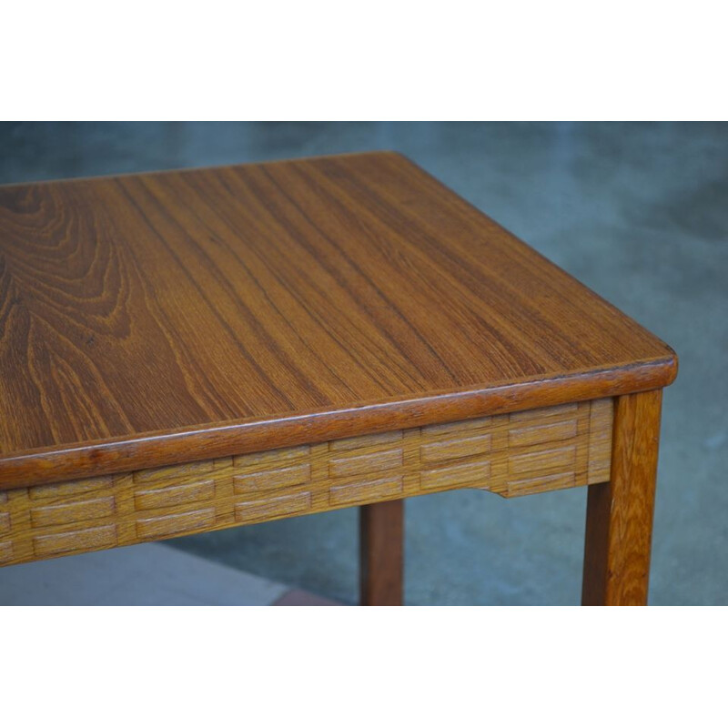 Vintage teak side table by Alberts Tibro, 1969