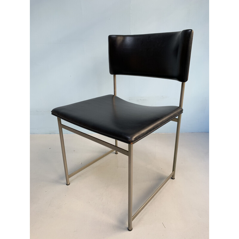 Suite de 4 chaises vintage par Pastoe pour Cees Braakman 1960