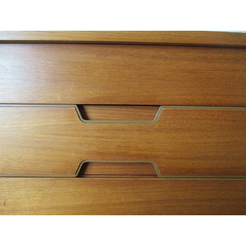 vintage teak chest of drawers by G.Hoffstead, 1960